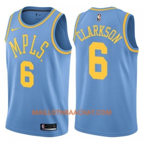 Maillot NBA Los Angeles Lakers Jordan Clarkson 6 Nike Hardwood Classics Swingman - Homme